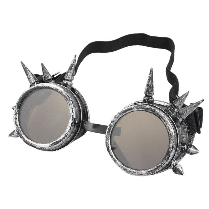 Durable lunette Rivet Steampunk sunglasses women Windproof Mirror Vintage Gothic Glasses-Dollar Bargains Online Shopping Australia