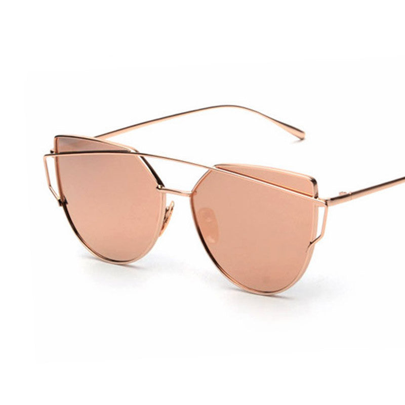 NEW Brand Designer Women Sunglasses Metal Frame Flat Sun glasses Vintage Mirror Shades ss495-Dollar Bargains Online Shopping Australia