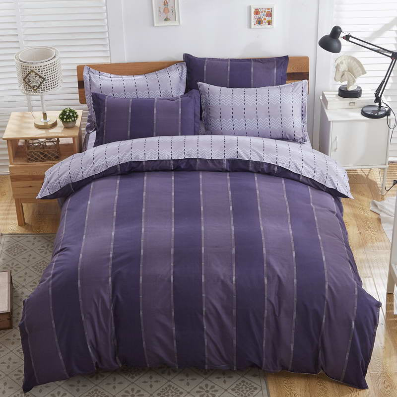 Summer style bedding cotton set twin Full Queen size duvet cover set reactive printed bed linen flat sheet bed sheet no quilt-Dollar Bargains Online Shopping Australia