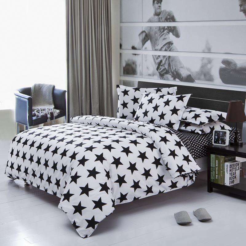 Summer style bedding cotton set twin Full Queen size duvet cover set reactive printed bed linen flat sheet bed sheet no quilt-Dollar Bargains Online Shopping Australia