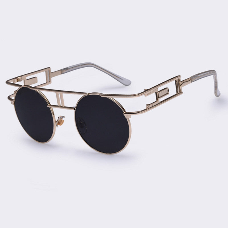 AOFLY Fashion Metal Frame Steampunk Sunglasses Women Brand Designer Unique Men Gothic Sun glasses Vintage-Dollar Bargains Online Shopping Australia