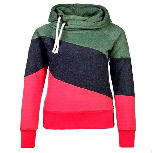 Women Hooded Sweatshirt Long Sleeve O-neck women hoodies pullover Knit Thick Sweatshirts-Dollar Bargains Online Shopping Australia