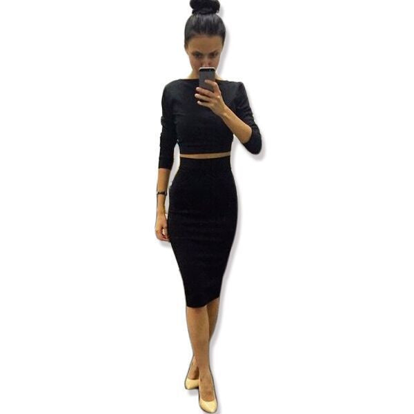 Summer Style Women Dress Celeb Bandage Dress 2 Piece Set Women Dresses Party Dresses Vestidos