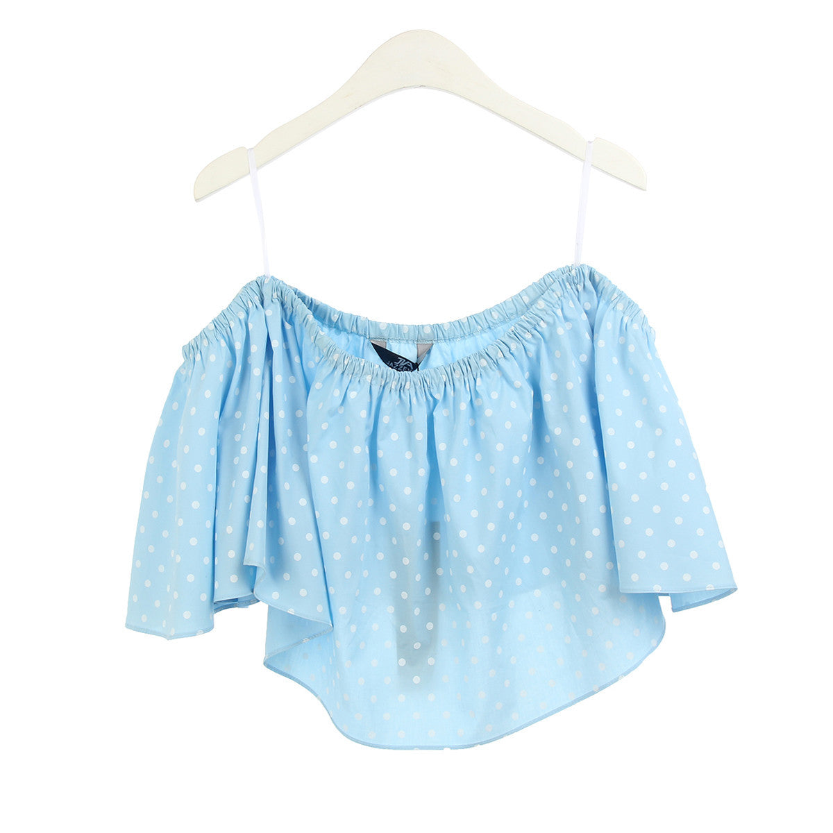 NEW Summer Fashion Trend Women's Smock Top Off Shoulder Brief Ruffles Girl's PETITE Structured Bardot Short Blouse-Dollar Bargains Online Shopping Australia