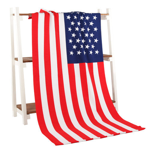 Beach Towel USA flag UK FLAG Microfiber Bath Towels For Adults Flag Big Printed Beach Towel Drying Toalla Bathroom 70*140cm-Dollar Bargains Online Shopping Australia