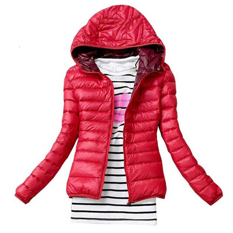 Fashion Parkas Winter Female Down Jacket Women Clothing Winter Coat Color Overcoat Women Jacket Parka-Dollar Bargains Online Shopping Australia