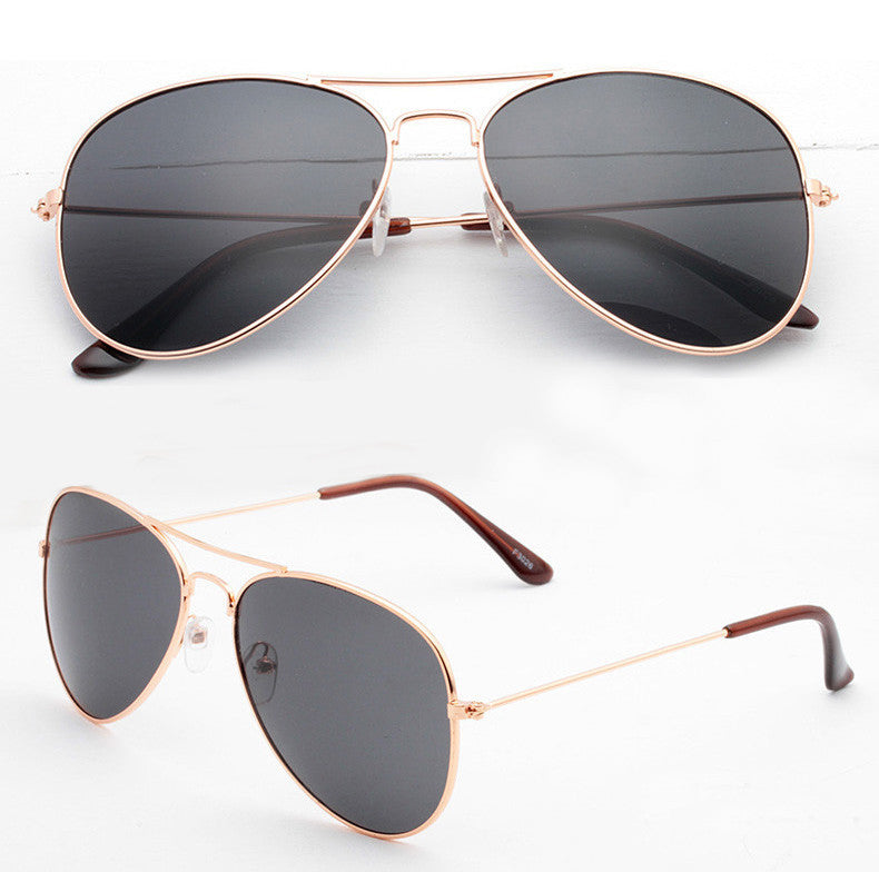 arrival Fashion brand men and women Sunglasses not fade Alloy Frame Pilot UV400 Anti-Reflective Sun glasses 3027-Dollar Bargains Online Shopping Australia