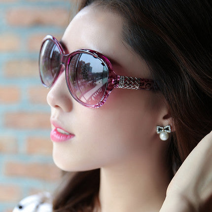 IVE Brand Sunglasses Women Fashion Gradient Sunglass Metal Crystal Decoration Women Sunglasses For Women Sun Eyewear Brand 9528-Dollar Bargains Online Shopping Australia