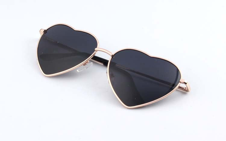 Heart Shaped Sunglasses WOMEN metal Reflective LENES Fashion sun GLASSES MEN Mirror-Dollar Bargains Online Shopping Australia