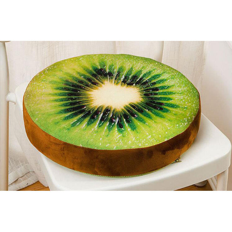 Creative 3D Summer Fruit PP Cotton Office Decorative Pillows Cute Round Chair Back Cushion Throw Pillow-Dollar Bargains Online Shopping Australia