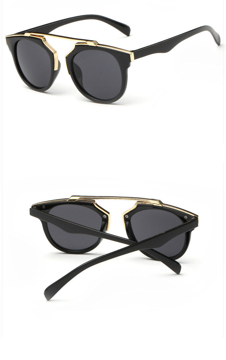 High women brand designer sunglasses round mirrored shades cat eye glasses-Dollar Bargains Online Shopping Australia