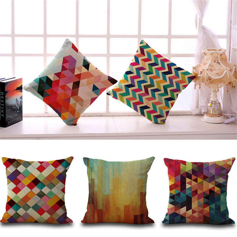 45x45cm 3D geometric wave lantern cushion cover decorative throw pillows case for sofa home decor pillowcase almofadas-Dollar Bargains Online Shopping Australia