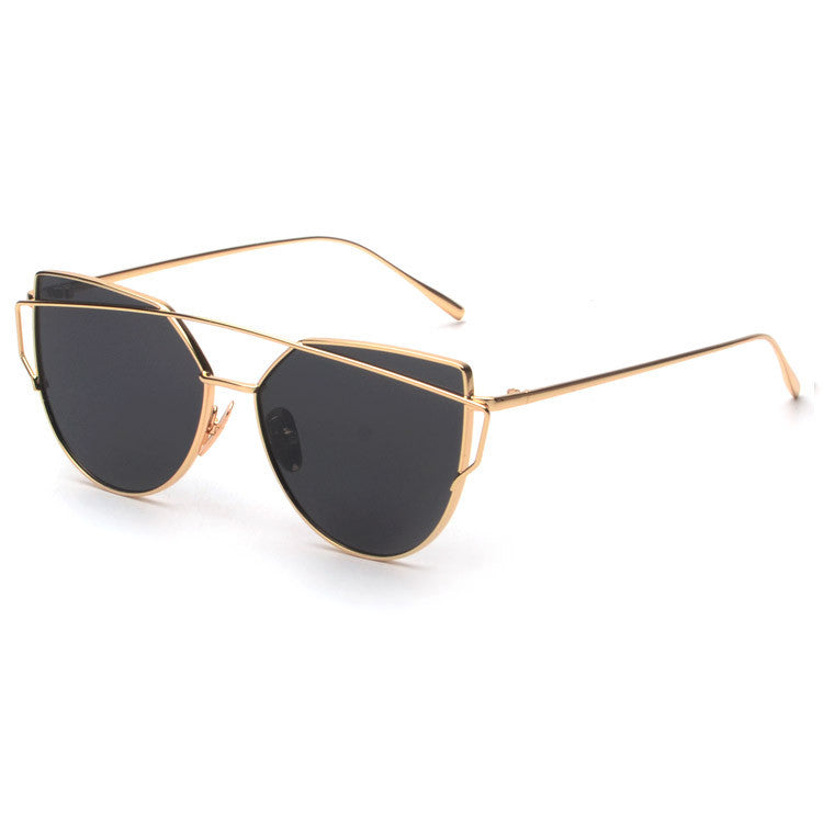 NEW Brand Designer Women Sunglasses Metal Frame Flat Sun glasses Vintage Mirror Shades ss495-Dollar Bargains Online Shopping Australia