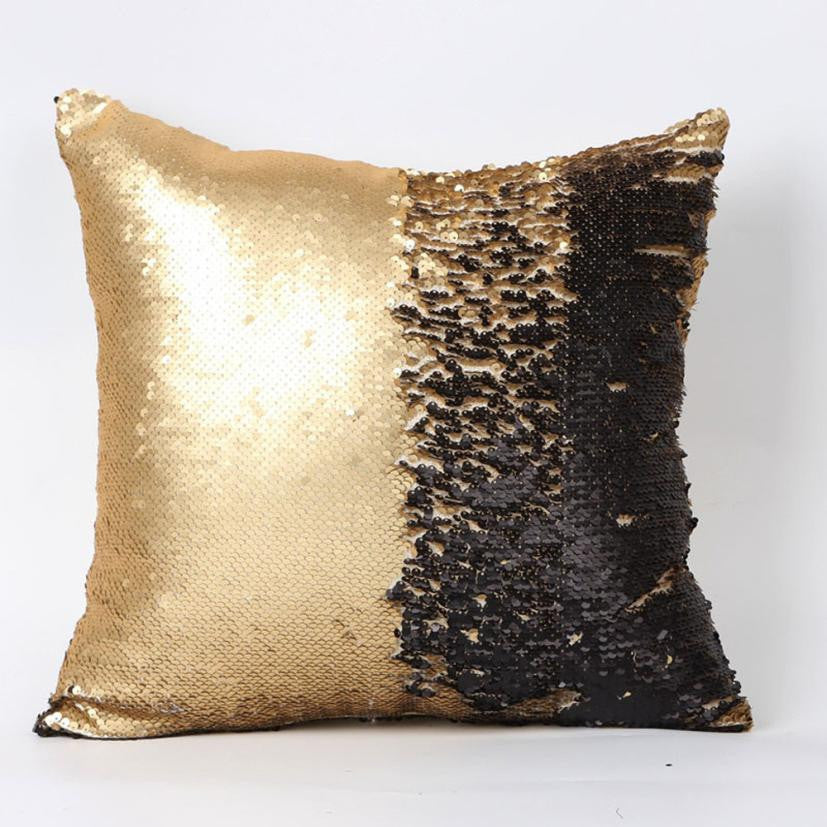 Qualified 2Cushion Cover 8 Kinds Double Color Glitter Sequins Throw Pillow Case Cafe Home Decor Cushion Covers dig6422-Dollar Bargains Online Shopping Australia