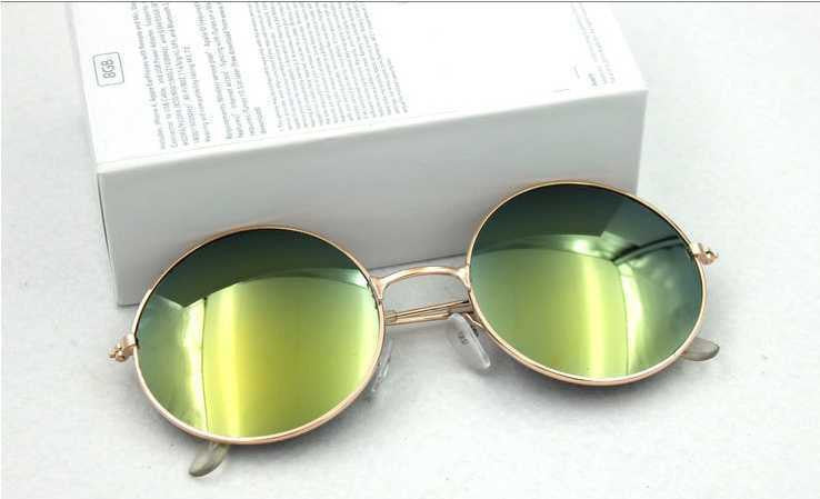 Vintage Round lens Sunglasses Men/women Polarized Retro Coating Sun Glasses Round-Dollar Bargains Online Shopping Australia