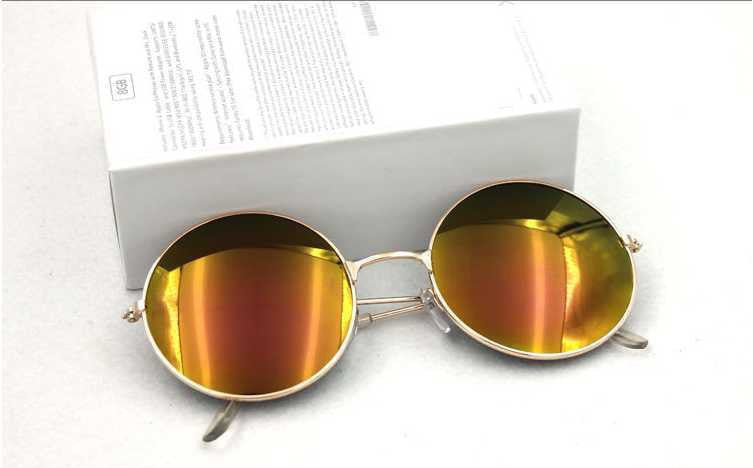 Vintage Round lens Sunglasses Men/women Polarized Retro Coating Sun Glasses Round-Dollar Bargains Online Shopping Australia