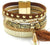 leather bracelet 6 color bracelets winter charm bracelets Bohemian bracelets&bangles for women Christmas gift B1627 - CelebritystyleFashion.com.au online clothing shop australia