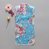 Fashion Chinese Style Flower Birds Cotton Children's Cloth Kids Qipao Dress Sleeveless Summer Girl's Dress - CelebritystyleFashion.com.au online clothing shop australia