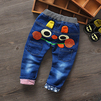 Baby Girls Jeans Pants Spring and Autumn Children's Denim Pants Boys and  Girls Casual Denim Strap Pants 0-6 Years - AliExpress