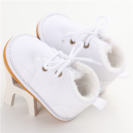 Baby boy white on sale boots