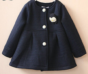 Spring Children Jackets Baby Little Penguin Single Breasted Child Coat Girl Outerwear Jackets For Girls Bow Girl Clothes - CelebritystyleFashion.com.au online clothing shop australia