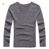 Pullover Men V neck Sweater Men's Brand Slim Fit Pullovers Casual Sweater Knitwear Pull Homme High Quality New Fashion - CelebritystyleFashion.com.au online clothing shop australia