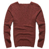 Pullover Men V neck Sweater Men's Brand Slim Fit Pullovers Casual Sweater Knitwear Pull Homme High Quality New Fashion - CelebritystyleFashion.com.au online clothing shop australia