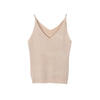 Sexy Women Fashion Knitting Vest Top Sleeveless V-Neck Blouse Casual Tank Tops - CelebritystyleFashion.com.au online clothing shop australia