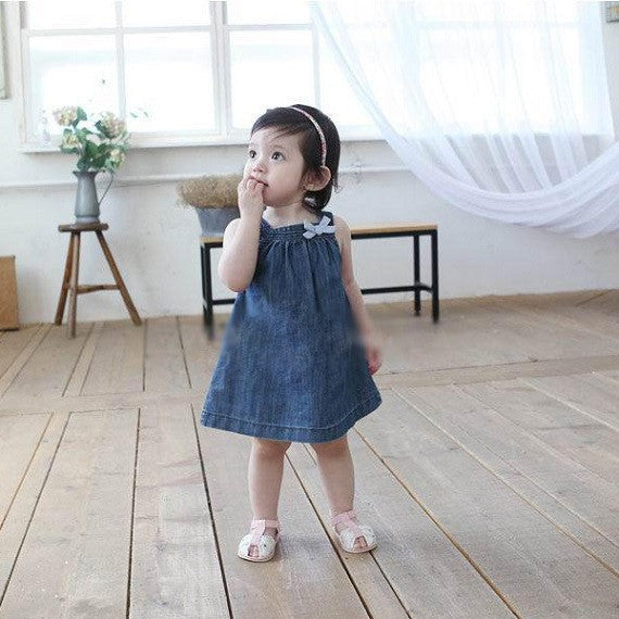 Baby hot sale denim dress