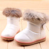 EU21-30 Winter Warm Wool Cloth With Soft Nap Of Rabbit Hair Fur Rubber Soles Children Snow Boots Kids Shoes For Girls Boots - CelebritystyleFashion.com.au online clothing shop australia