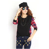 Plaid Sweatshirt Autumn Long Sleeve Casual Suit Women Short Hoody Casual Hoodies Pullover XXL - CelebritystyleFashion.com.au online clothing shop australia