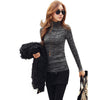 Women Winter Fashion Slim Sweater Top Solid Color Turtleneck Long Sleeve Bottoming Knitted Pullovers Sweater Jumper Shirt - CelebritystyleFashion.com.au online clothing shop australia