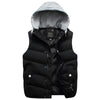 Winter Hooded Vest Thick Warm Men Jacket Sleeveless Waistcoat Street Hoodie Style Male Plus Size 3XL Coat 661 - CelebritystyleFashion.com.au online clothing shop australia