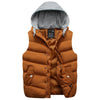 Winter Hooded Vest Thick Warm Men Jacket Sleeveless Waistcoat Street Hoodie Style Male Plus Size 3XL Coat 661 - CelebritystyleFashion.com.au online clothing shop australia