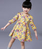 2-8 Ages Girls Dress Casual Long Sleeves Flower Princess Girl Dresses Summer Autumn Toddler Girl Clothing - CelebritystyleFashion.com.au online clothing shop australia