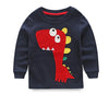 1-8 years Boys T-shirt Kids Tees Baby Boy brand t shirts Children tees Long Sleeve 100% Cotton cardigan sweater jacket shirts - CelebritystyleFashion.com.au online clothing shop australia