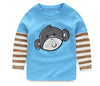 1-8 years Boys T-shirt Kids Tees Baby Boy brand t shirts Children tees Long Sleeve 100% Cotton cardigan sweater jacket shirts - CelebritystyleFashion.com.au online clothing shop australia