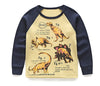 1-8 years Boys T-shirt Kids Tees Baby Boy brand t shirts Children tees Long Sleeve 100% Cotton cardigan sweater jacket shirts - CelebritystyleFashion.com.au online clothing shop australia