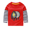 1-8 years Boys T-shirt Kids Tees Baby Boy brand t shirts Children tees Long Sleeve 100% Cotton cardigan sweater jacket shirts - CelebritystyleFashion.com.au online clothing shop australia