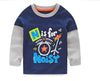 1-8 years Boys T-shirt Kids Tees Baby Boy brand t shirts Children tees Long Sleeve 100% Cotton cardigan sweater jacket shirts - CelebritystyleFashion.com.au online clothing shop australia