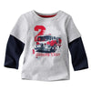 Clearance Boys T-shirt Kids Tees Baby Boy tshirts Children tees Long Sleeve 100% Cotton Cars Fireman Top Quality Free Shipping - CelebritystyleFashion.com.au online clothing shop australia