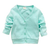 Child Boys Girls V-neck Cardigan Thick Cotton Jacket Coat Casual Comfortable - CelebritystyleFashion.com.au online clothing shop australia