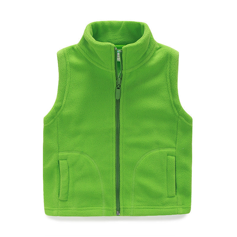 Baby hot sale fleece vest