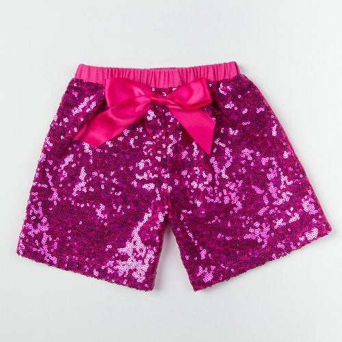 Baby girl sequin on sale shorts