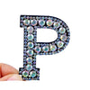 patches rhinestone parches English alphabet letter applique 3D iron on patches for clothing badge paste clothes patch