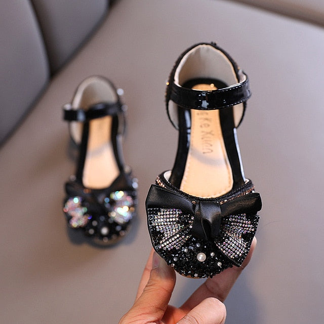 Baby girl rhinestone on sale shoes