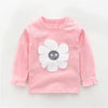 Baby Children's Clothing Cotton Long-sleeved T-shirt Korean Version Cute Tops Tee Underwear Soft Casual Bottoming Shirt