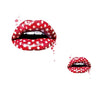 Leopard Print Lips Patches For Clothes Heat Transfer Thermal Stickers DIY Washable T-Shirts Iron On Transfer  Girls Lips Patches