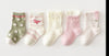 5 Pairs Cotton Kids Socks Warm Winter Socks For Baby Girls Cute Cartoon Newborn Toddler Socks Casual Sport Boys Socks 0-12 Yrs