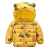 Cute Baby Girls Jacket Kids Boys Light Down Coats With Ear Hoodie Spring Girl Clothes Infant Children's Clothing For Boys Coat